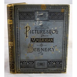  Picturesque American Scenery, A Series of Twenty-five Beautiful Steel Engravings 